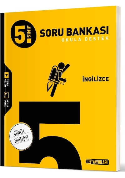 Hız Yayınları 2025 5. Sınıf İngilizce Soru Bankası Yeni Müfredat