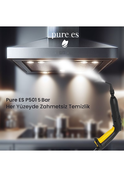 Pure Es P501 Yüksek Basınçlı Buharlı Temizleyici