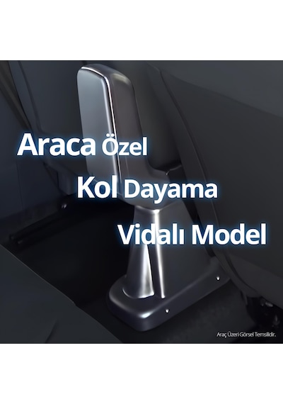 Nissan Juke Abs Vidalı Kol Dayama Kolçak Gri 2010-2020