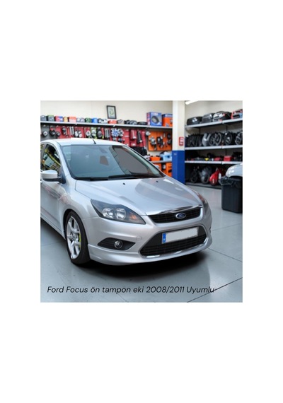 Ford Focus 2008-2011 Ön Tampon Eki Boyasız Astarlı - 877092768