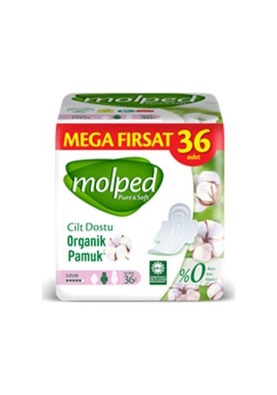 Molped Pure & Soft Mega Fırsat Uzun Ultra 36'lı