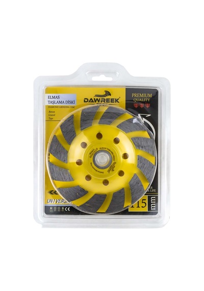 Dawreek Dt018cd 115mm Kalın Turbo Elmas Taşlama Diski