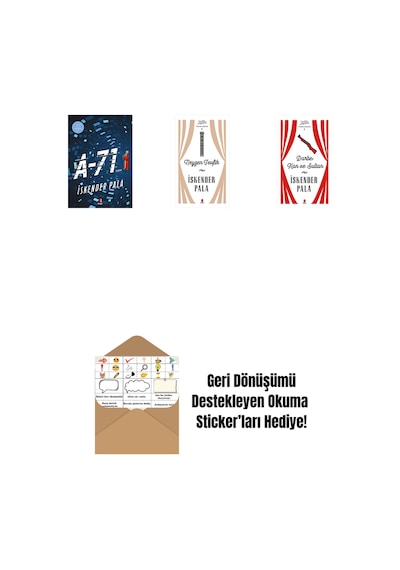 A-71 + Neyzen Tevfik Ciltli + Darbe: Kan Ve Sultan Ciltli + Okuma Sticker'ları