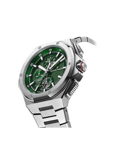 Jacques Philippe Jpqgc4813x6xs Erkek Kol Saati Ve Yedek Kordon Metalik Gri