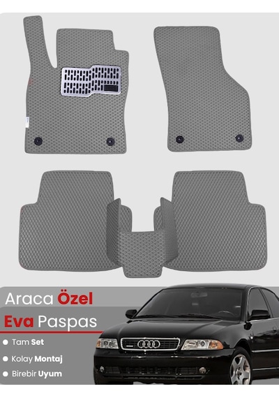 Audi A4 Sedan 1994-2001 Uyumlu Eva Paspas Tam Set Araca Özel,su Geçirmez,kolay Montaj 262