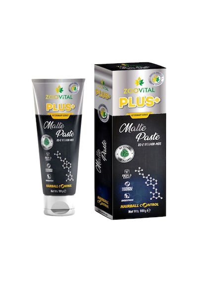 Plus Malte Paste 100 Gr Tüy Yumağı Önleyici Vitamin D3 E Vitamini İçeren Malt Macun