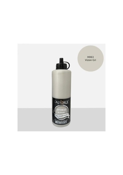 Cadence Boya Hybrid Multisurface Akrilik Boya 500 Ml. H-063 Vizon Gri Vizon Gri