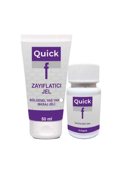 Quickf Bölgesel Jel 50 Ml + Quickf 15li