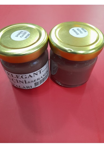 Art Elegant Çini Boyası Koyu Kahve 8834 40 G Koyu Kahverengi