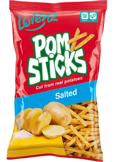 Lorenz Pompsticks Tuzlu Patates Cips 85 G