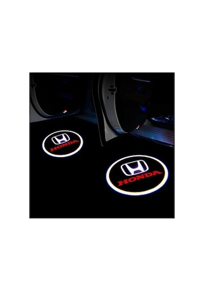 Honda Pilli Kapı Altı Hayalet Logo