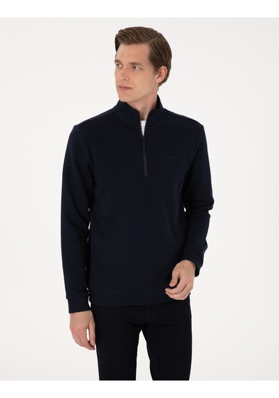 Pierre Cardin Erkek Lacivert Sweatshirt 50314044-vr033 Lacivert