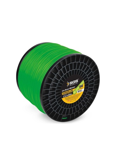 Sgs Tırpan Misinası 3.3 Mm 900 Mt Yuvarlak Yeşil
