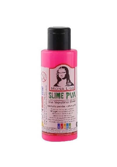 Mona Lisa Sıvı Yapıştırıcı Slime 70 Ml Fosforlu Pembe