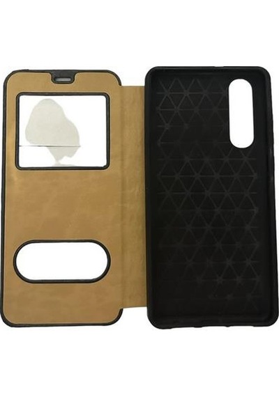 Jopus P30 İle Uyumlu Premium Kapaklı Kılıf Mavi