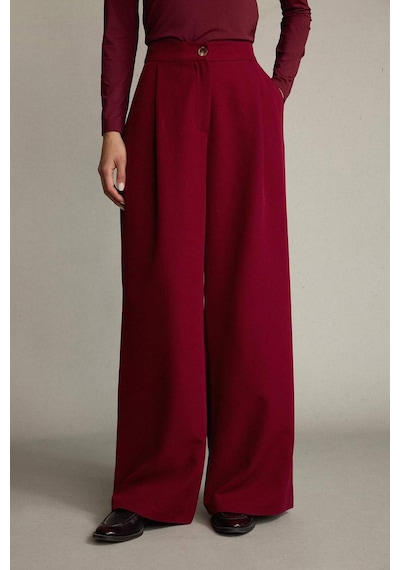 Defacto Regular Fit Normal Bel Uzun Boy Pantolon G4305ax25wnbr115 Bordo-br115