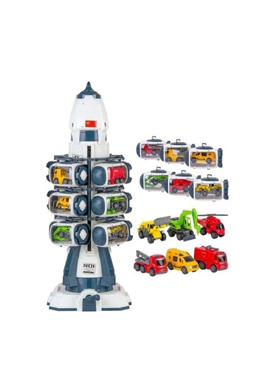 Başel Oyuncak Araba Roket Stand Bşl-6035