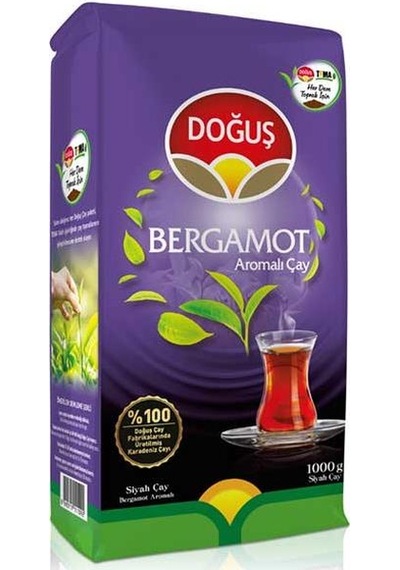 Doğuş Bergamot Aromalı Çay 1000 Gr X 4 Adet