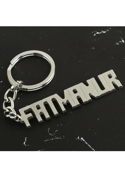 Techmrt Fatmanur İsimli Anahtarlık-