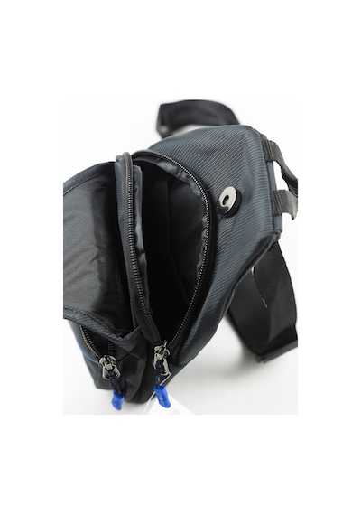 İmaks Küçük Boy Çokgözlü Günlük Çapraz Göğüs El Ve Omuz Çantası Unisex Body Bag Siyah 955 Siyah - Mavi