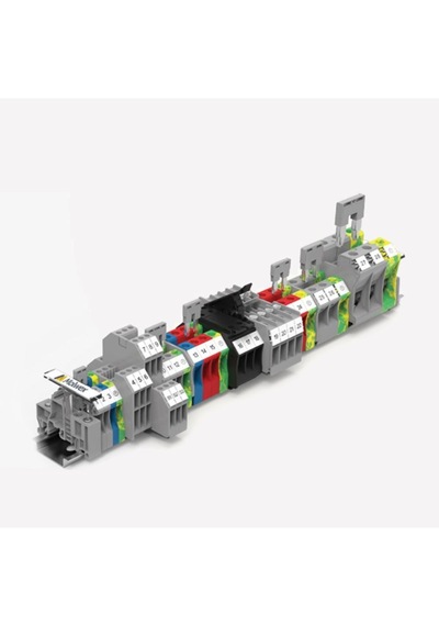 Molwex Dc2.5 2.5 Mm², Mavi, Vidalı, 1 Giriş-1 Çıkış Klemens Molwex 150 001