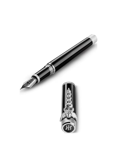 Montegrappa Zero Caduceus Dolma Kalem - M Uç Iszec3ıp Siyah