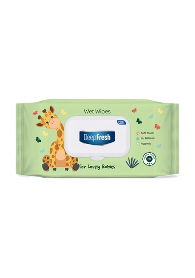Islak Mendil Lovely Babies Zürafa 120 Yaprak 1000'li Set
