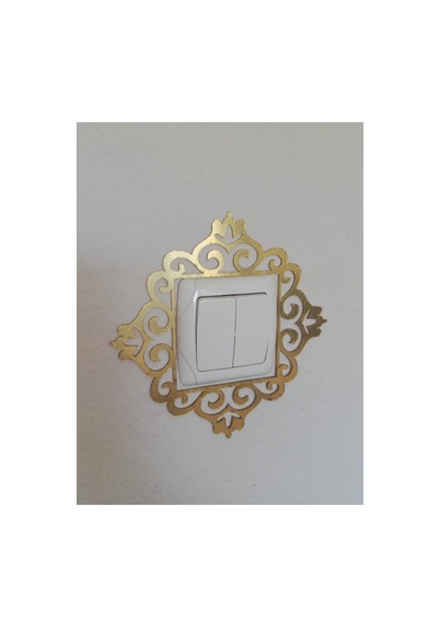 Gold Standart Priz Çerçevesi Tekli Gold Prizlik