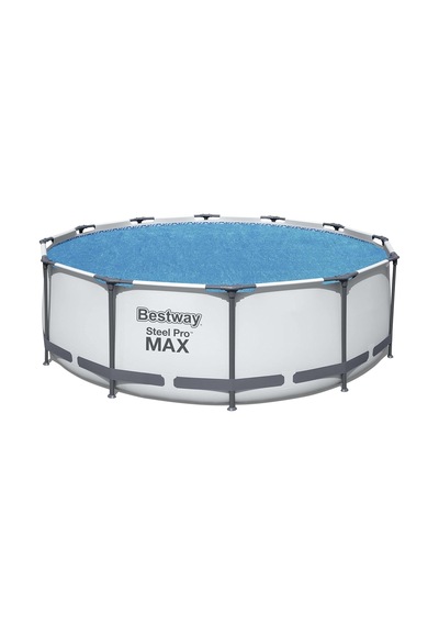 Bestway Flowclear Güneş Örtüsü, Ø 356 Cm, Yuvarlak 366 Cm Ve 396 Çok Renkli