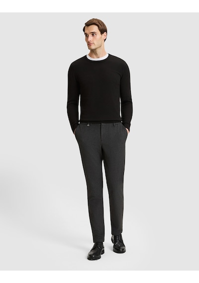 Pierre Cardin Siyah Slim Fit Basic Kazak 50331501-vr046