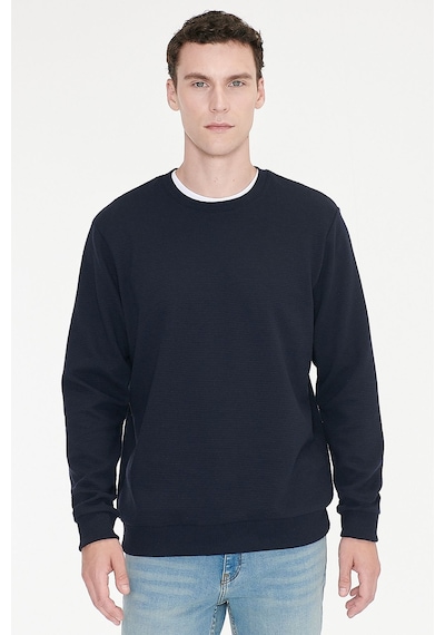 Ac&Co / Altınyıldız Classics Erkek Lacı 2 İplik Sıcak Tutan Standart Fit Normal Kesim Bisiklet Yaka Sweatshirt Lacı Lacivert Ac&Co / Altınyıldız Classics Erkek Lacı 2 İplik Sıcak Tutan Standart Fit Normal Kesim Bisiklet Yaka Sweatshirt Lacı Lacivert
