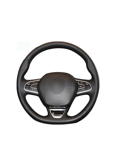 Renault Koleos 16-18 Araca Özel Deri Direksiyon Kılıfı