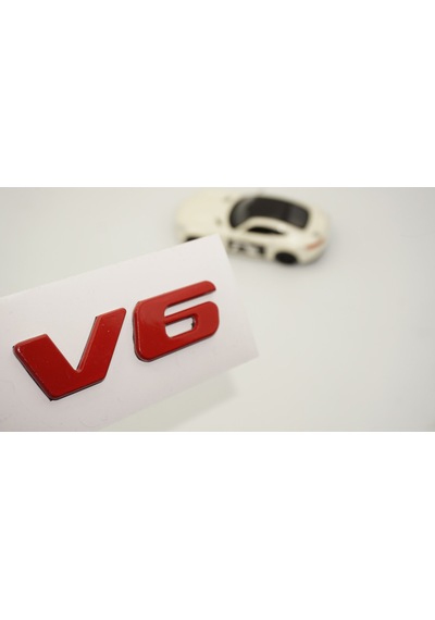 Dk Tuning Vw Volkswagen Touareg V6 Bagaj Kırmızı Logo Amblem Bagaj Arma