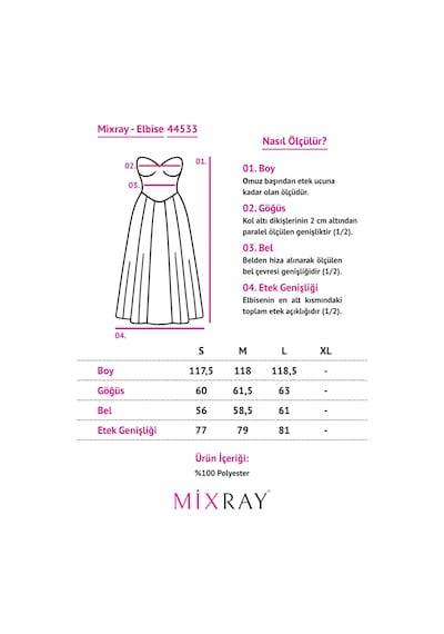 Mixray 44533 Kadın Keten Görünümlü Kemerli Cepli Midi Gömlek Elbise Taş