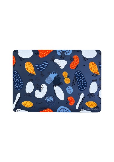 Macbook Air 13 Kılıfı A2337 M1 A2179 A1932 Uyumlu Özel Sanatsal Desenli Hard Case Sert Koruyucu Kapak Mat Yüzey Çizilmeye Dayanıklı Siyah Belirtilmemiş
