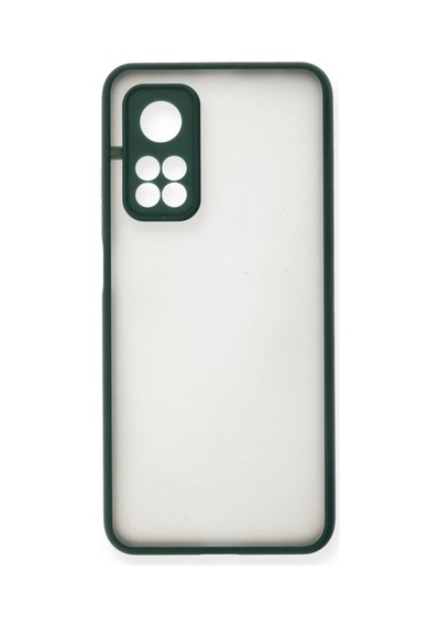 Xiaomi Mi 10t Kılıf Montreal Silikon Kapak - Yeşil 0.2M-Çok Renkli