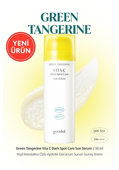 Leke Karşıtı Serum Güneş Kremi Goodal Green Tangerine Vita C Dark Spot Care Sun Serum Spf50+ Pa++++