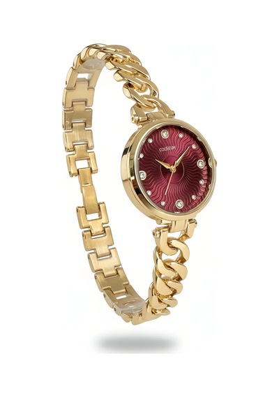 Savior Collection Orelis Gold Bordo Saat