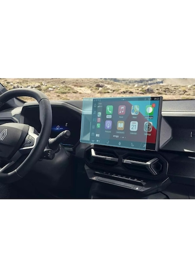 Renault Duster E-tech 10.1 İnç Ekran Koruyucu Multimedya