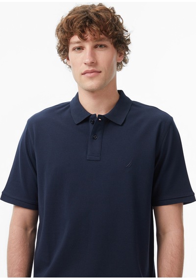 Nautica Erkek Lacivert Regular Fit Polo Yaka T-shirtdüzk65002t
