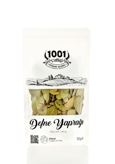 1001 Çiftliği Defne Yaprağı 30gr Analizli