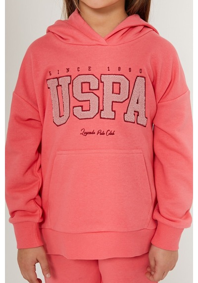 U.S. Polo Assn. Legends Pembe Kız Çocuk Eşofman Takımı Mint