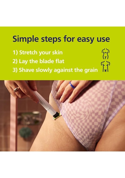 Philips Norelco Oneblade Unisex Samimi Kasık Ve Kişisel Vücut Bakım Ve Düzeltici, Qp1924/70
