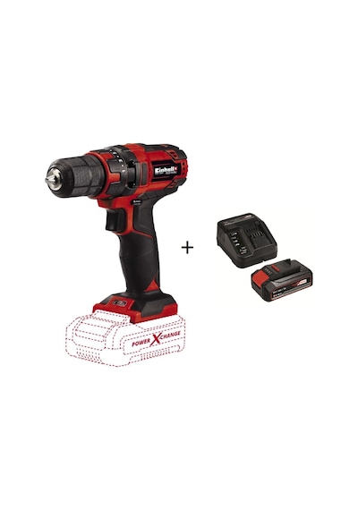 Einhell TC-CD 18/35 18V 2.5 Ah Li-ion Tek Akülü Vidalama