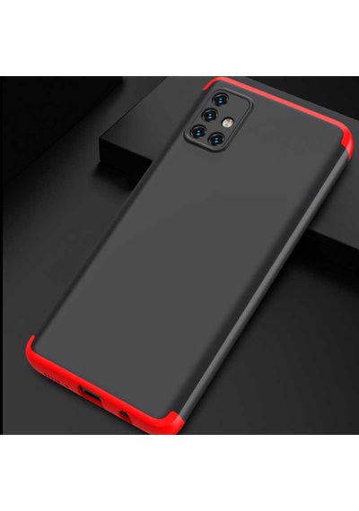 Samsung Uyumlu Galaxy A71 Kılıf Zore Ays Kapak Siyah