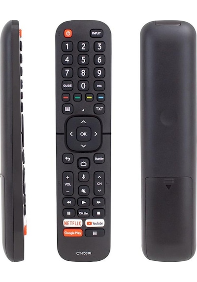 Toshiba Ct-95010 Netflix-youtube-google Play-prime Tuşlu Video Ses Komutlu Lcd-led Tv Kumandası