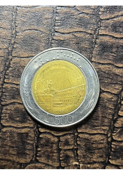 İtalya 500 Lire 1982 Republica İtaliana L500