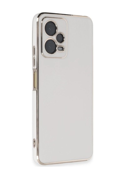 Xiaomi Poco X5 5g Kılıf Volet Silikon - Beyaz 0.2M-Çok Renkli