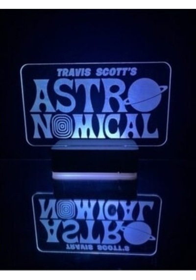 Travis Scott Astro Nomical 16 Renk Gece Lambası