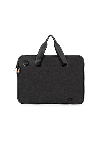 Necati Çanta Macbook Organizer Laptop Evrak Çantası 13 & 14 Inç Siyah-1645 Siyah